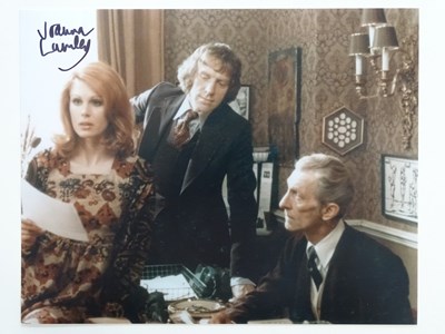 Lot 10 - A group of three JOANNA LUMLEY signed 10x8...
