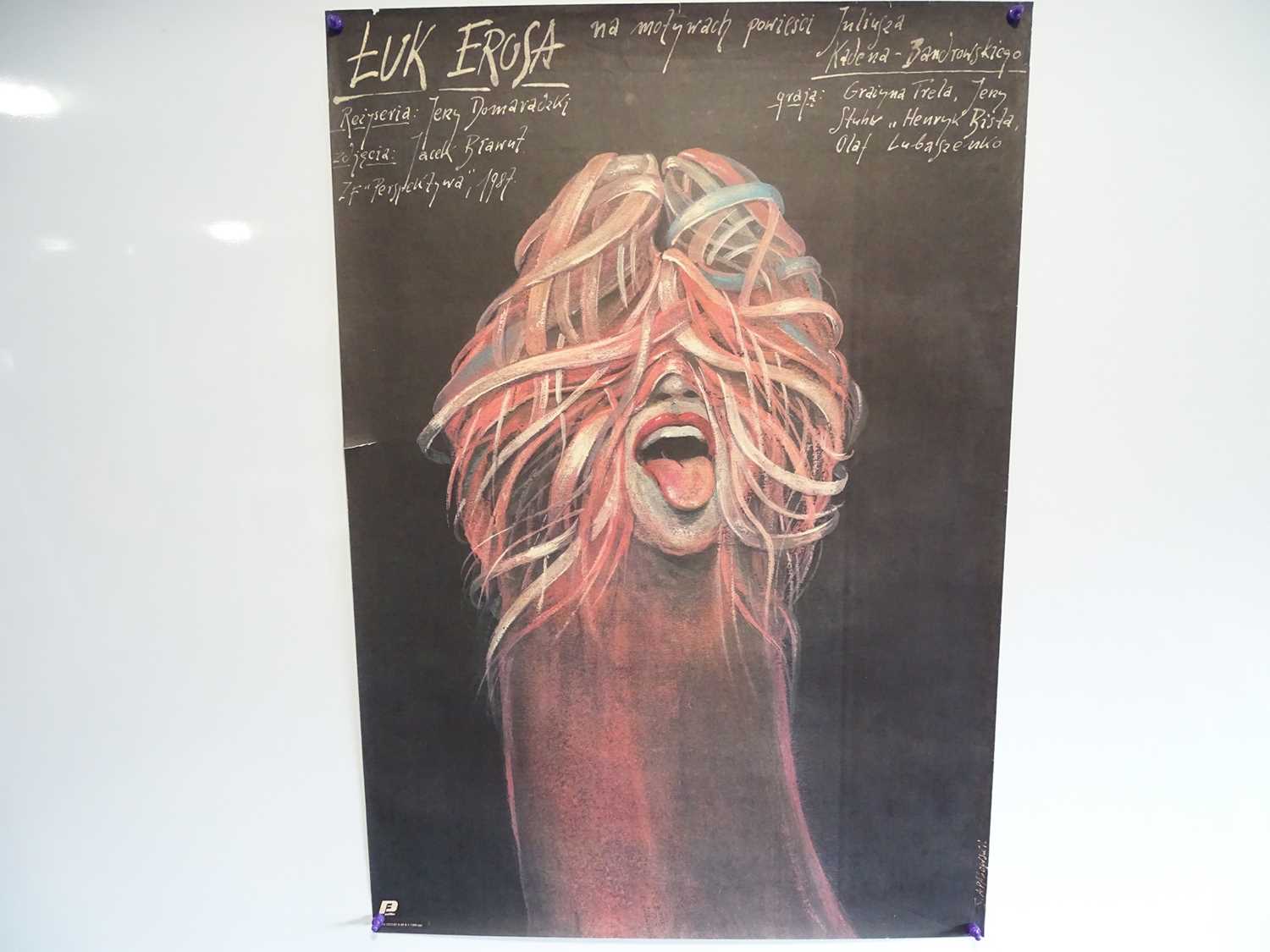 Lot 202 - LUK EROSA (CUPID'S BOW)(1987) Phallic artwork...