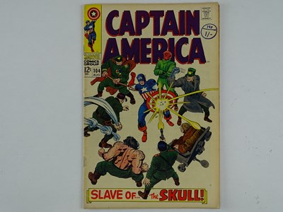 Lot 334 - CAPTAIN AMERICA #104 - (1968 - MARVEL - UK...