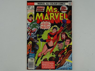 Lot 335 - MS. MARVEL #1 - (1977 - MARVEL - UK Price...