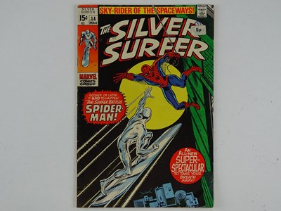 Lot 343 - SILVER SURFER #14 - (1970 - MARVEL - UK Cover...