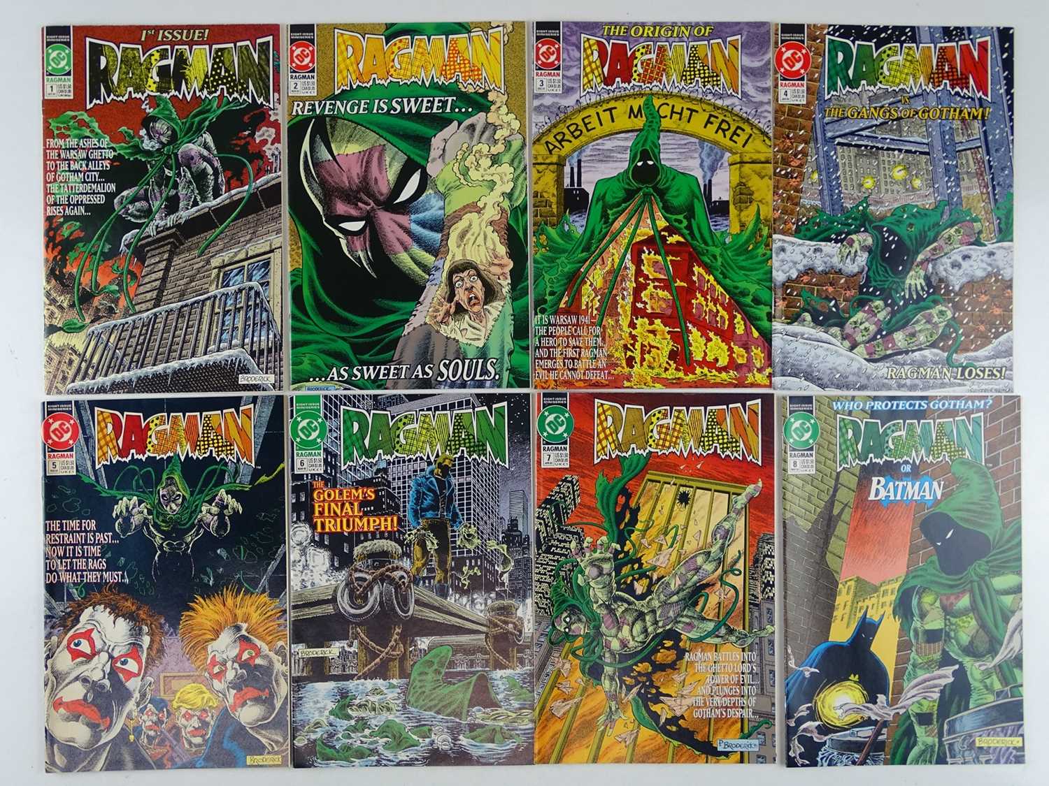 Lot 433 - RAGMAN #1, 2, 3, 4, 5, 6, 7, 8 - (8 in Lot) -...