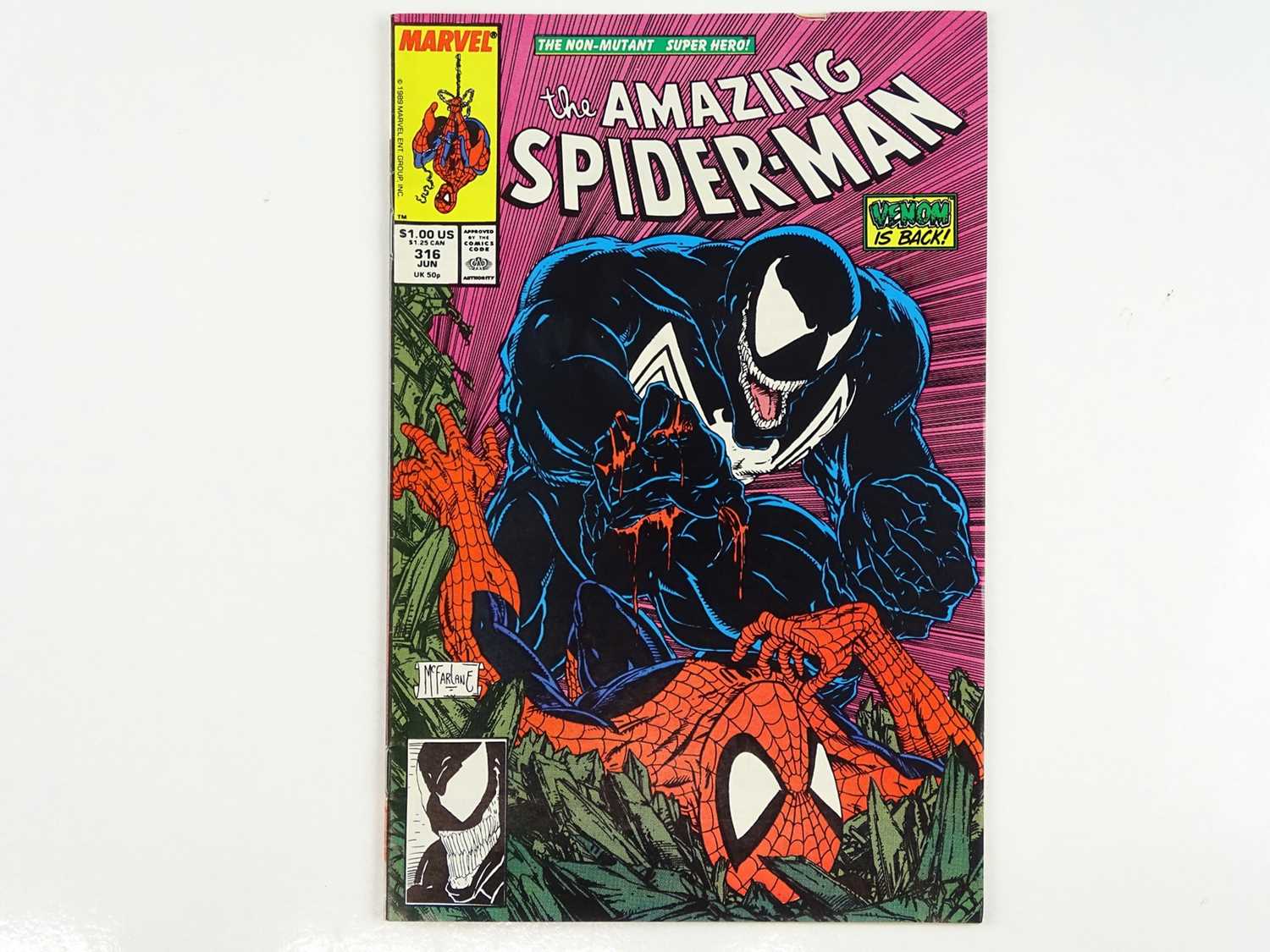 Lot 87 - AMAZING SPIDER-MAN #316 - (1989 - MARVEL) -...