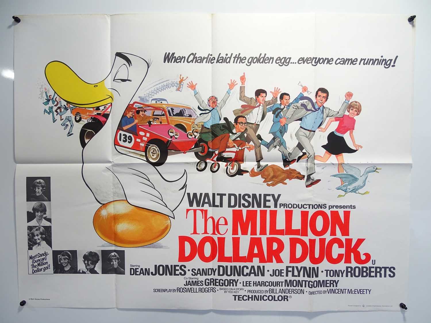 Lot 21 - MILLION DOLLAR DUCK (1971) Lot of 2 - British...