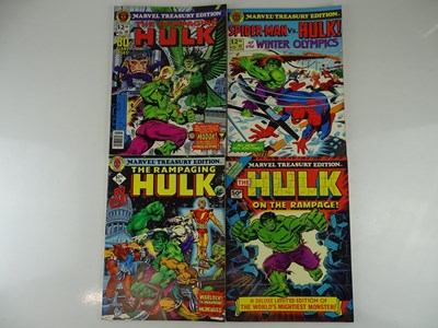 Lot 393 - HULK: MARVEL TREASURY EDITIONS #5, 24, 25, 26...