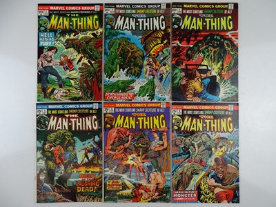 Lot 125 - MAN-THING #2, 3, 4, 5, 6, 8 - (6 in Lot) -...