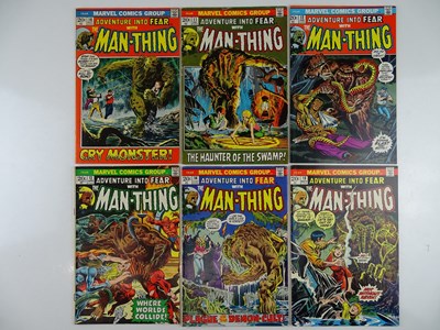 Lot 124 - ADVENTURE INTO FEAR: MAN-THING #10, 11, 12, 13,...