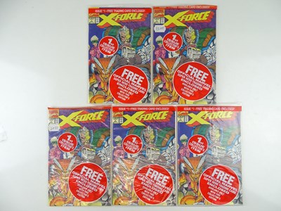 Lot 119 - X-FORCE #1 - (5 in Lot) - (1991 - MARVEL) -...