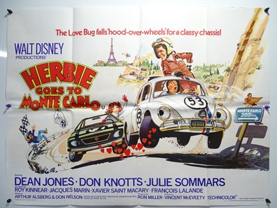 Lot 218 - HERBIE: A group of four UK Quad film posters...
