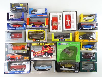 Lot 100 - A group of 1:32 scale diecast vehicles by...