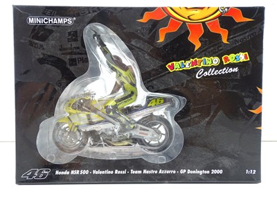 Lot 105 - A group of diecast motorbikes and mopeds by...
