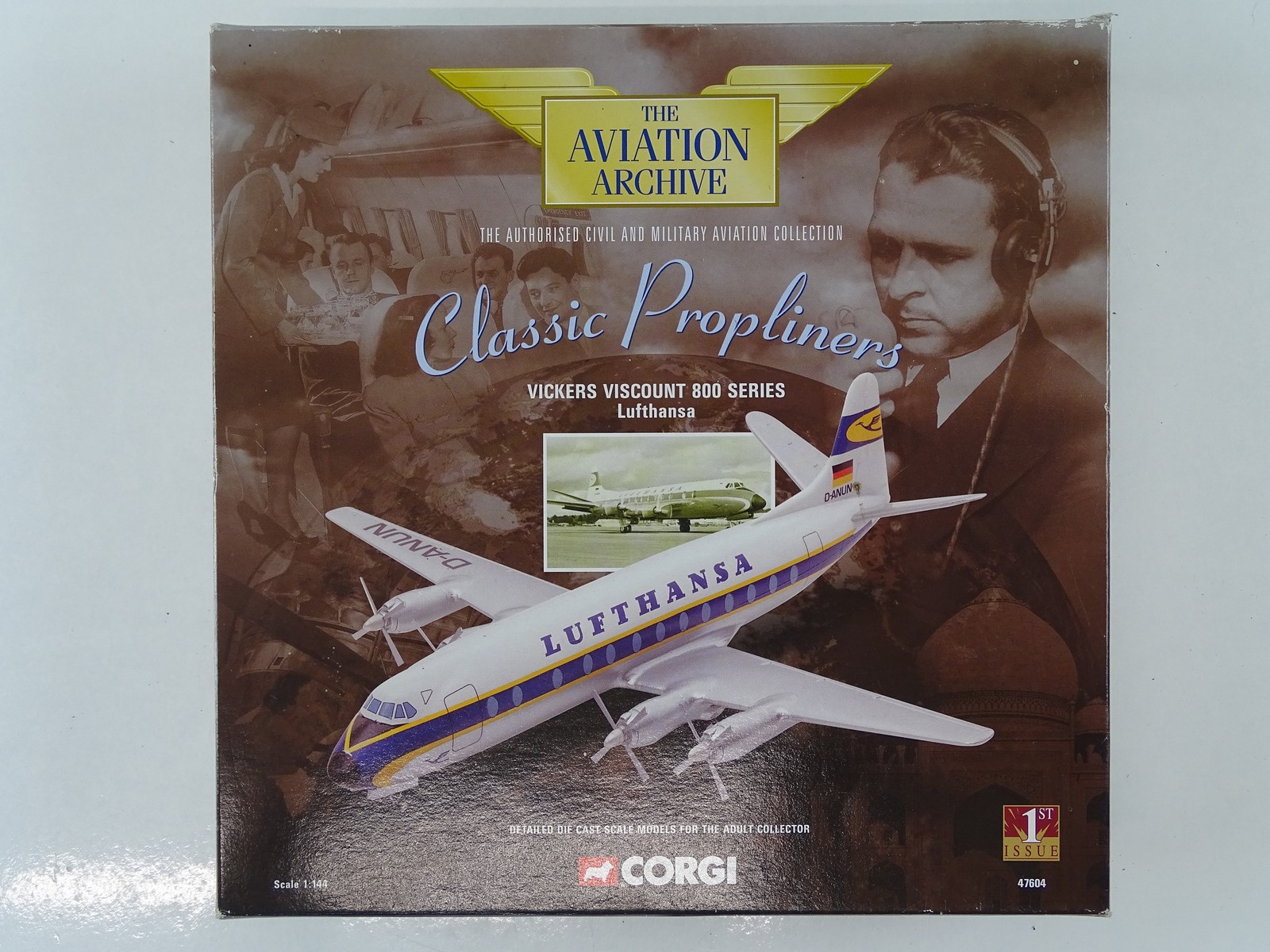 CORGI 1/144 Lufthansa VickersViscount800 【公式通販】
