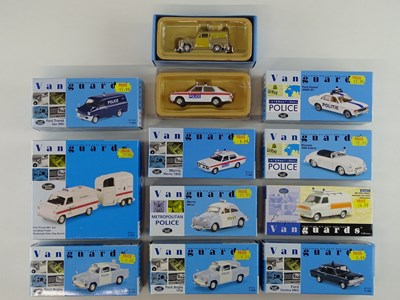 Lot 112 - A group of 1:43 scale diecast cars and vans...