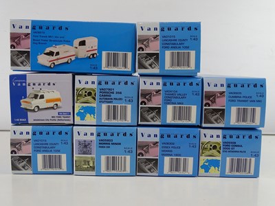 Lot 112 - A group of 1:43 scale diecast cars and vans...