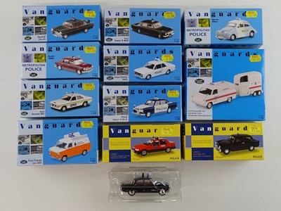 Lot 121 - A group of 1:43 scale diecast cars and vans...