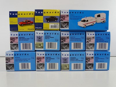 Lot 121 - A group of 1:43 scale diecast cars and vans...