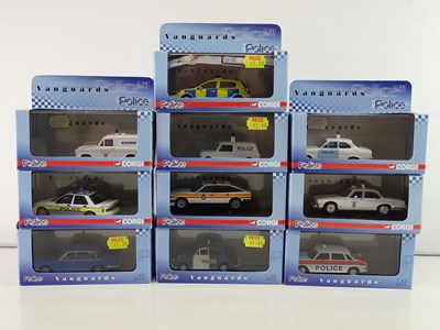Lot 123 - A group of boxed 1:43 scale diecast police...