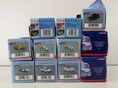 Lot 124 - A group of boxed 1:43 scale diecast police...