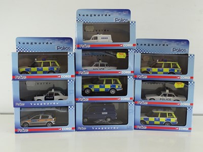 Lot 125 - A group of boxed 1:43 scale diecast police...