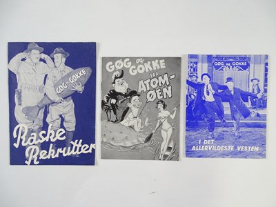 Lot 221 - LAUREL AND HARDY - aka Dick und Doof , AKA Gøg...