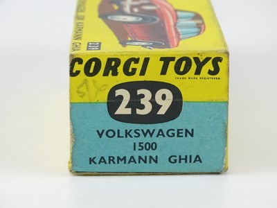 Lot 13 - A CORGI 239 Volkswagen 1500 Karmann Ghia in...