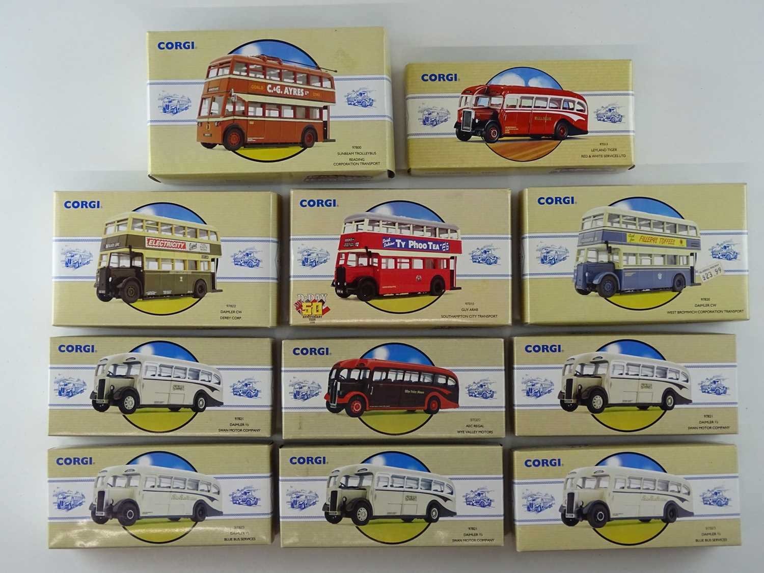 Lot 130 - A group of CORGI CLASSICS 1:50 scale diecast...