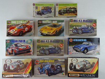 Lot 164 - A group of unbuilt 1:32 scale plastic car kits...