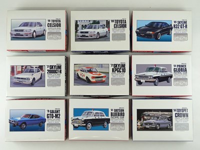 Lot 177 - A group of unbuilt 1:32 scale plastic car kits,...