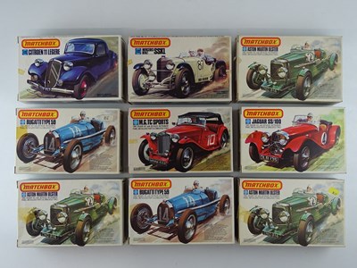 Lot 181 - A group of unbuilt 1:32 scale plastic car kits,...