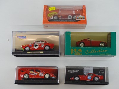 Lot 200 - A quantity of 1:32 scale slot racing Alfa...