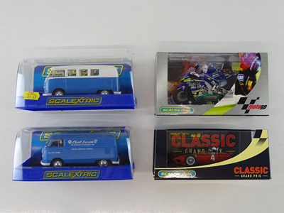 Lot 201 - A group of SCALEXTRIC 1:32 scale slot racing...