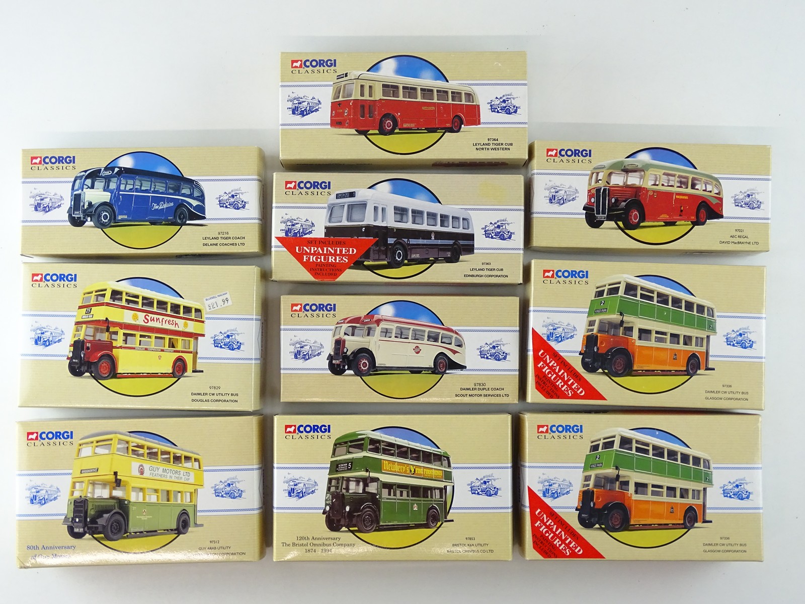 Lot 2 - A group of CORGI CLASSICS 1:50 scale diecast