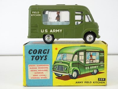 Lot 22 - A CORGI 359 Commer Army Field Kitchen - VG in...