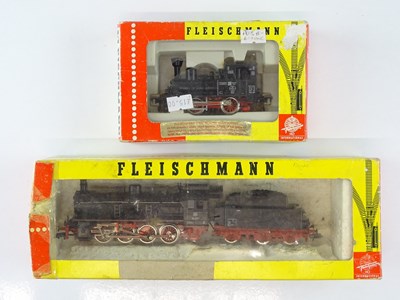 Lot 234 - A pair of FLEISCHMANN HO Gauge German outline...