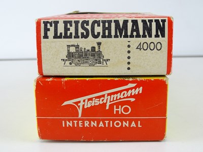 Lot 234 - A pair of FLEISCHMANN HO Gauge German outline...