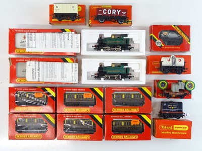 Lot 243 - A group of boxed HORNBY and TRI-ANG OO Gauge...