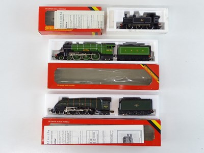 Lot 244 - A group of HORNBY OO Gauge steam locomotives...