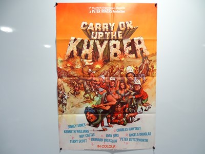 Lot 233 - CARRY ON UP THE KHYBER (1968) - UK One Sheet...