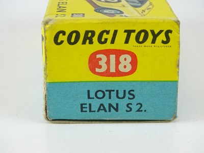 Lot 25 - A CORGI 318 Lotus Elan S2 in metallic blue -...