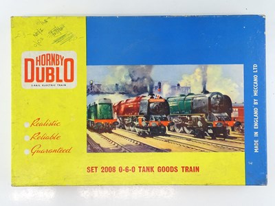 Lot 261 - A HORNBY DUBLO 2008 2-rail 0-6-0 tank (black)...