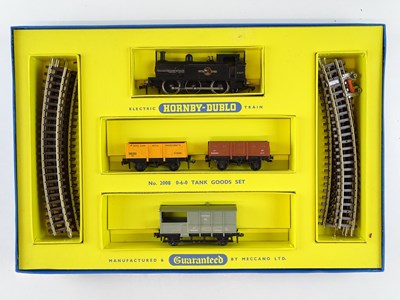 Lot 261 - A HORNBY DUBLO 2008 2-rail 0-6-0 tank (black)...