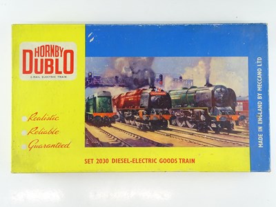 Lot 262 - A HORNBY DUBLO 2030 2-rail diesel electric...