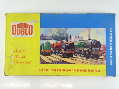 Lot 263 - A HORNBY DUBLO 2021 2-rail "The Red Dragon"...