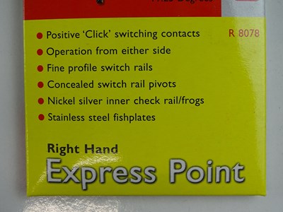 Lot 268 - A group of OO Gauge HORNBY points, isolating...