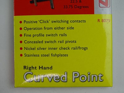 Lot 268 - A group of OO Gauge HORNBY points, isolating...