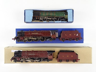 Lot 273 - A pair of OO Gauge HORNBY DUBLO 3-rail Duchess...