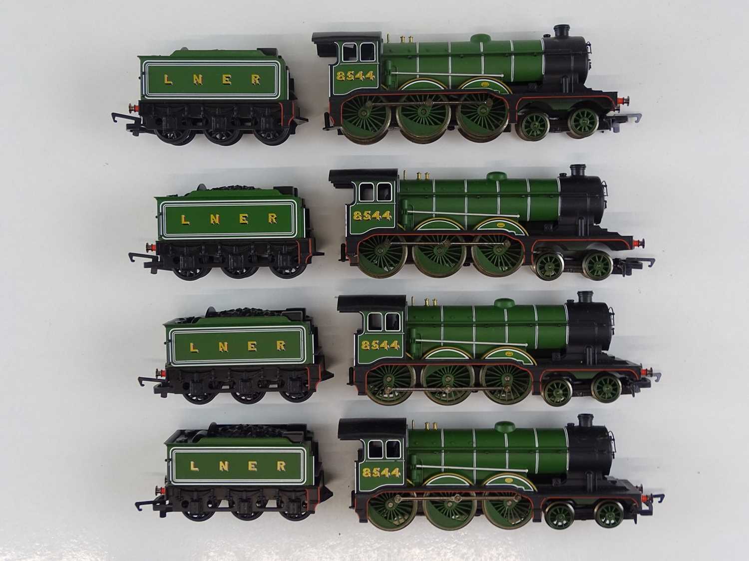 Lot 281 - A group of HORNBY OO Gauge class B12 steam...