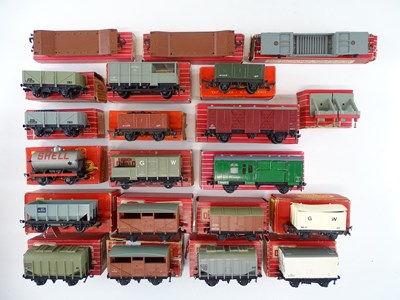 Lot 288 - A group of mixed 2-rail OO Gauge wagons by...