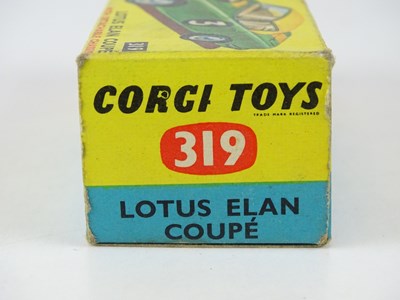 Lot 29 - A CORGI 319 Lotus Elan Coupe in red/white - VG...