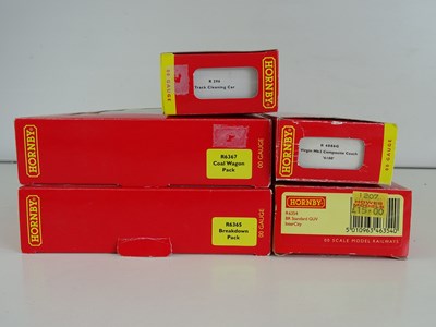 Lot 307 - A group of OO Gauge rolling stock by HORNBY...